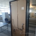 Black Showcase Display Trophy Case w/ Glass Shelves, Lights